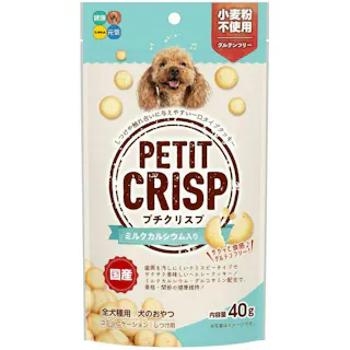 【ケース販売】 プチクリスプ ミルクカルシウム入り(1ケース36個入り) 小動物 おやつ グルテンフリー 1600820036【別送品】
