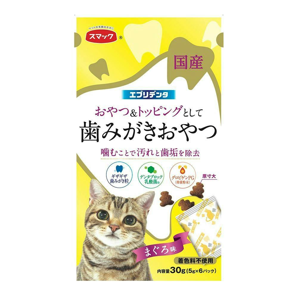 スマックエブリデンタ まぐろ味30g(1ケース40個入り)1610478040 4970022022822 デンタル・ふりかけ・その他おやつ(猫) スマックエブリデンタ まぐろ味30g(1ケース40個入り)1610478040 4970022022822 デンタル・ふりかけ・その他おやつ(猫)