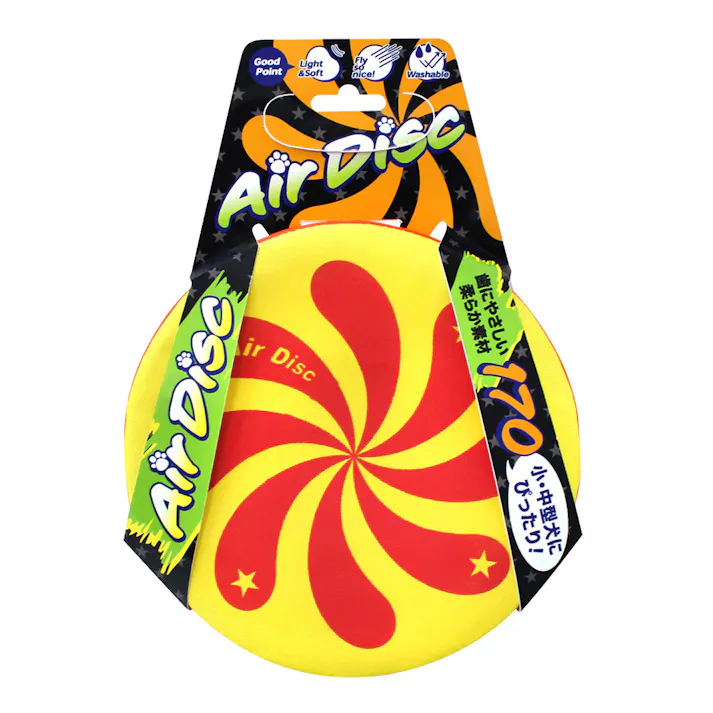 スーパーキャット【ケース販売】エアディスクソフト170イエロー(1ケース12個入り)2251261012 4973640700394【別送品】