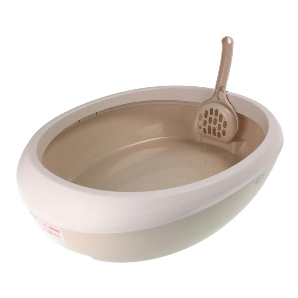 リッチェルラプレネコトイレM ホワイト(1ケース10個入り)2801002010 4945680566216 猫トイレ・スコップ リッチェルラプレネコトイレM ホワイト(1ケース10個入り)2801002010 4945680566216 猫トイレ・スコップ