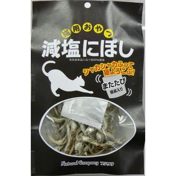 藤沢商事【ケース販売】またたび減塩にぼし40g(1ケース80個入り)3120051080 4902524300153【別送品】