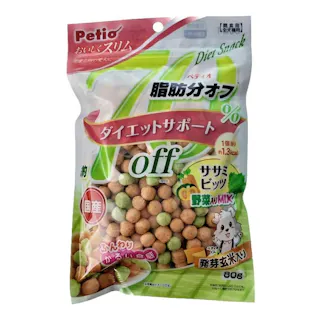 【ケース販売】 おいしくスリム脂肪分70%オフササミビッツ野菜80(1ケース30個入り) 犬 フード スナック 3412576030【別送品】