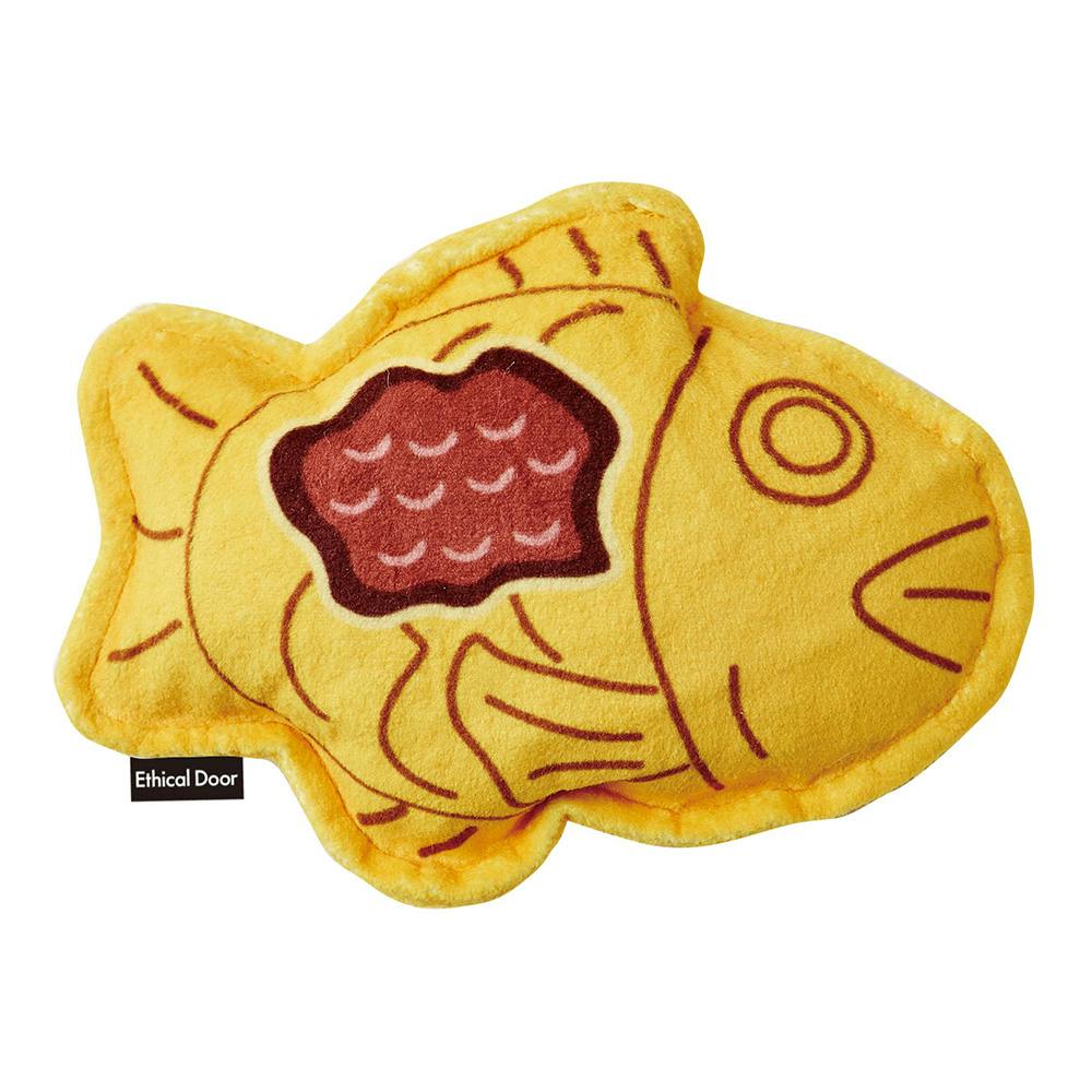 【ケース販売】エシカルかみぐるみ たいやき(1ケース72個入り) 犬 用品 玩具・アジリティグッズ 3418435072【別送品】