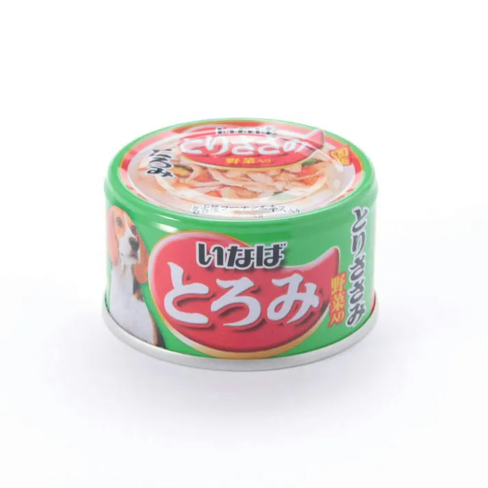 【ケース販売】いなば とろみ ささみ野菜 80g(1ケース48個入り) 国産 4901133861420 3750778048【別送品】