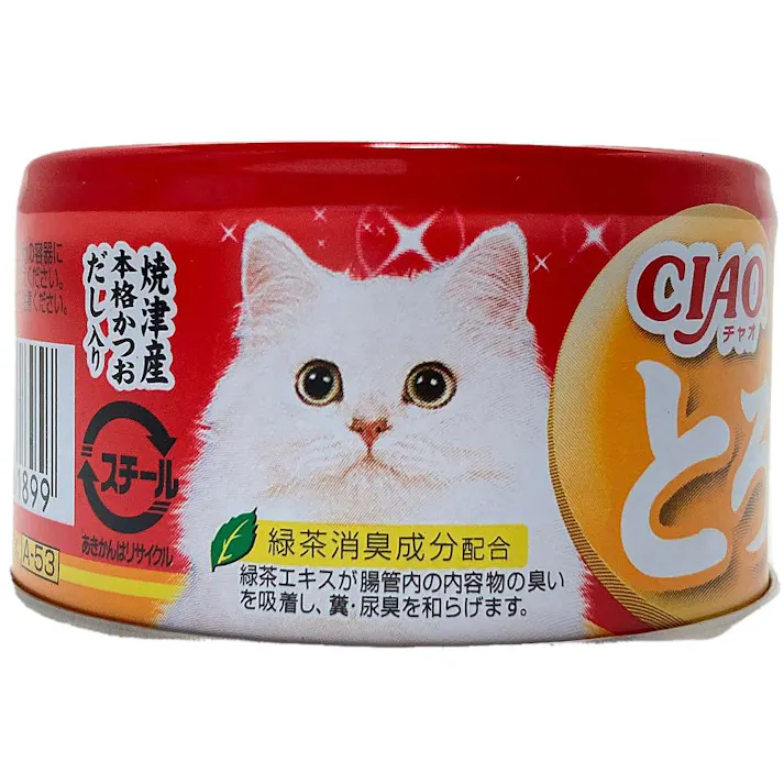 【ケース販売】いなば CIAO とろみ ささみまぐろいか 80g(1ケース48個入り)チャオ 国産 ペット用 ウェットフード 猫用 3751169048【別送品】