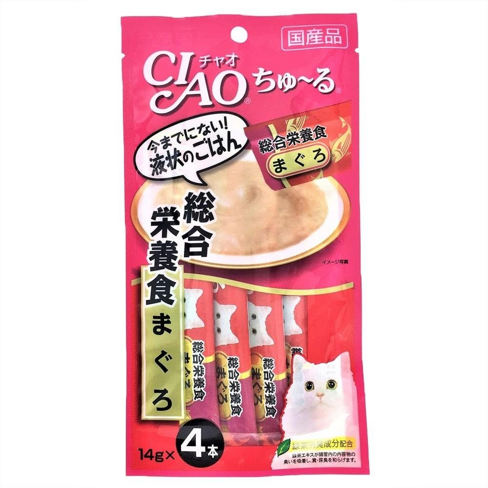 いなばケース売り◼︎ちゅーる総合栄養食まぐろバラエティ20本✖️16袋 CIAO ちゅ～る 総合栄養食 まぐろバラエティ 20本入り | 商品