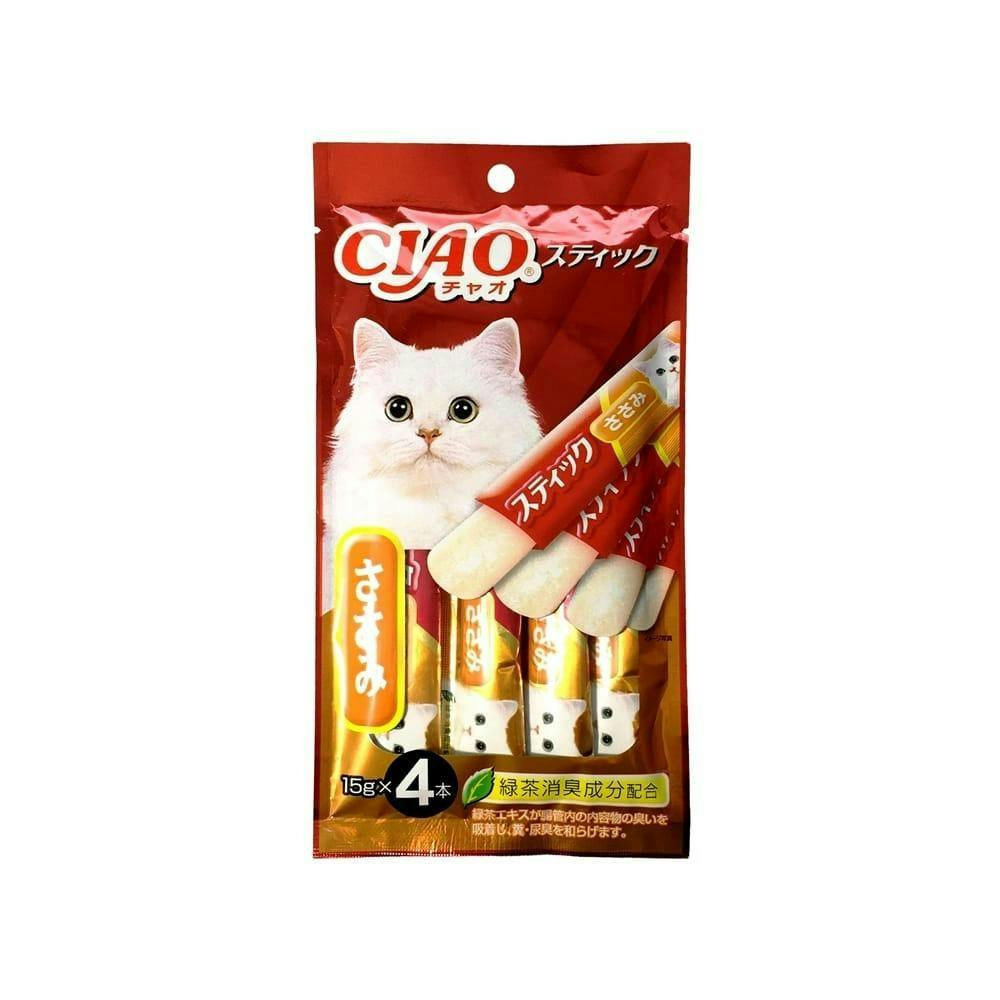 いなばCIAOスティック ささみ4本(1ケース48個入り)チャオ4901133335013 3752806048 魚・ささみ・ジャーキー(猫) いなばCIAOスティック ささみ4本(1ケース48個入り)チャオ4901133335013 3752806048 魚・ささみ・ジャーキー(猫)