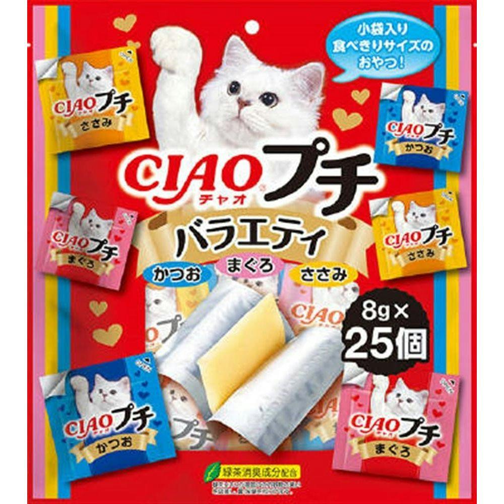 いなばCIAOプチ バラエティ(1ケース16個入り)チャオ4901133549960 3753159016 デンタル・ふりかけ・その他おやつ(猫) いなばCIAOプチ バラエティ(1ケース16個入り)チャオ4901133549960 3753159016 デンタル・ふりかけ・その他おやつ(猫)