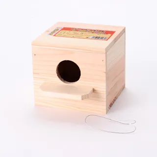 【ケース販売】シン 十姉妹巣箱(1ケース20個入り) 小鳥 繁殖 防寒 4100457020【別送品】
