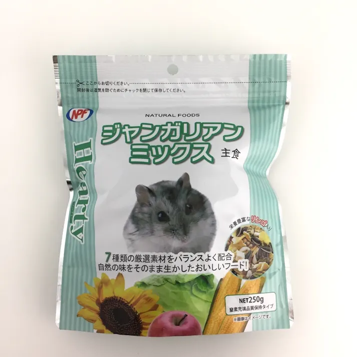 【ケース販売】ハーティー ジャンガリアンミックス250g(1ケース30個入り) 小動物 フルーツや野菜 自然の味 4100593030【別送品】
