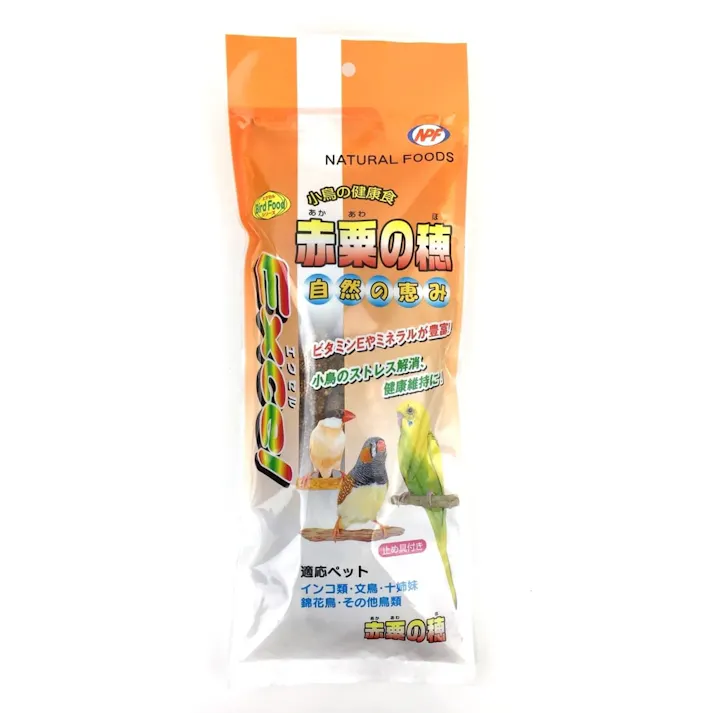 【ケース販売】エクセル 赤粟の穂130g(1ケース60個入り) 小鳥 健康維持 小鳥 4100637060【別送品】