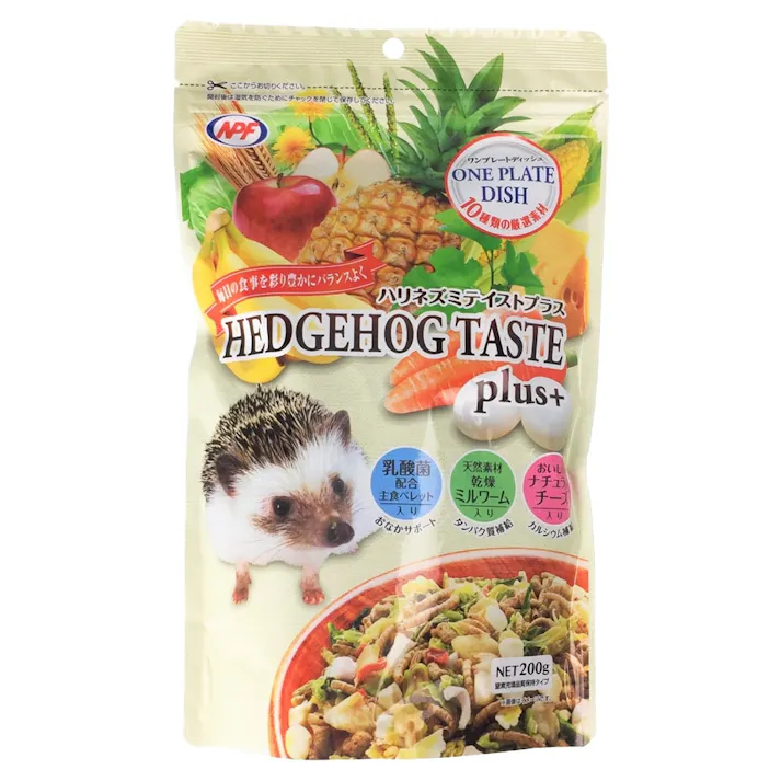 【ケース販売】NPFハリネズミ200g(1ケース24個入り) 小動物 天然素材 乾燥ミルワーム入り 4100730024【別送品】