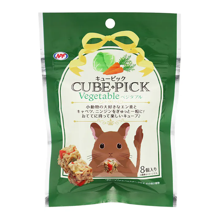 ナチュラルペットフーズ【ケース販売】キューピック ベジタブル(1ケース24個入り)4100968024 4932804233017【別送品】