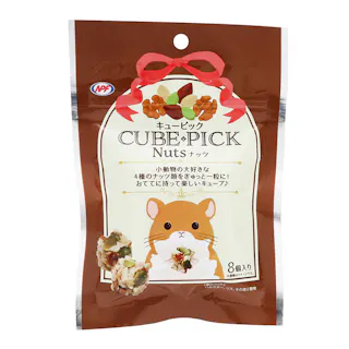 【ケース販売】キューピック ナッツ(1ケース24個入り) 小動物 小動物 コミュニケーション 4100970024【別送品】