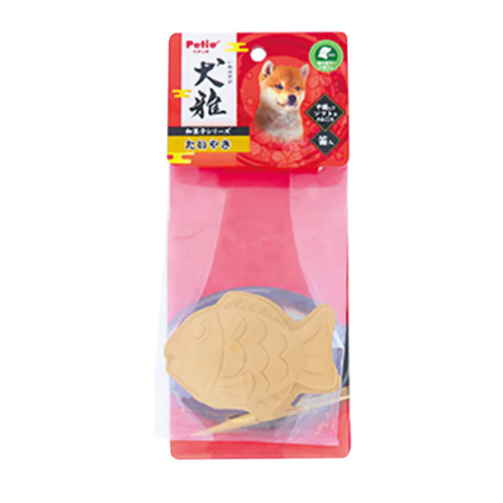 ペティオ【ケース販売】犬雅 和菓子ラテックス たいやき(1ケース144個入り)3417306144 4903588259067【別送品】