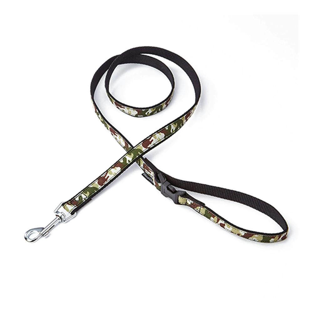 【ケース販売】犬用エシカル迷彩リード M ブラック(1ケース120個入り) 犬 用品 引き紐(セット含む) 3418116120【別送品】