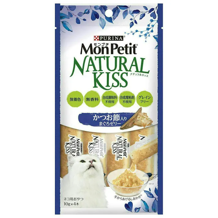 【ケース販売】ネスレ MPナチュラルキッス かつお節入まぐろゼリー40g(1ケース30個入) ペット用 猫用 ウェットフード 1061419030【別送品】