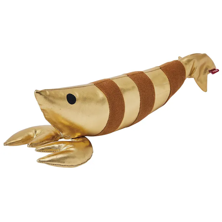 【ケース販売】ペティオ けりぐるみ ゴールドエビ(1ケース72個入) 3418852072【別送品】