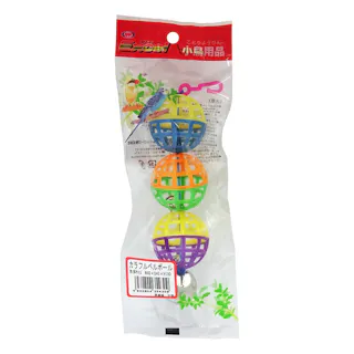 【ケース販売】ナチュラルペットフーズ エクセル カラフルベルボール(1ケース20個入) 小鳥 用品 小鳥用小物類 4100661020【別送品】