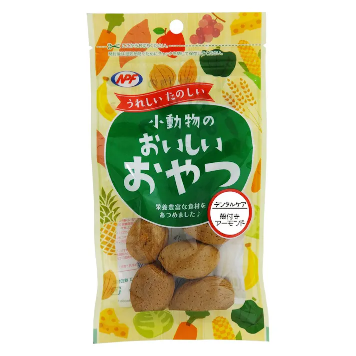 【ケース販売】ナチュラルペットフーズ 小動物のおいしいおやつ 殻付きアーモンド 30g(1ケース24個入) 小動物 フード 小動物フードのおやつ 4100864024【別送品】
