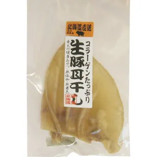 【ケース販売】TIコーポレーション 生豚耳干し1枚(1ケース100個入) 4180052100【別送品】