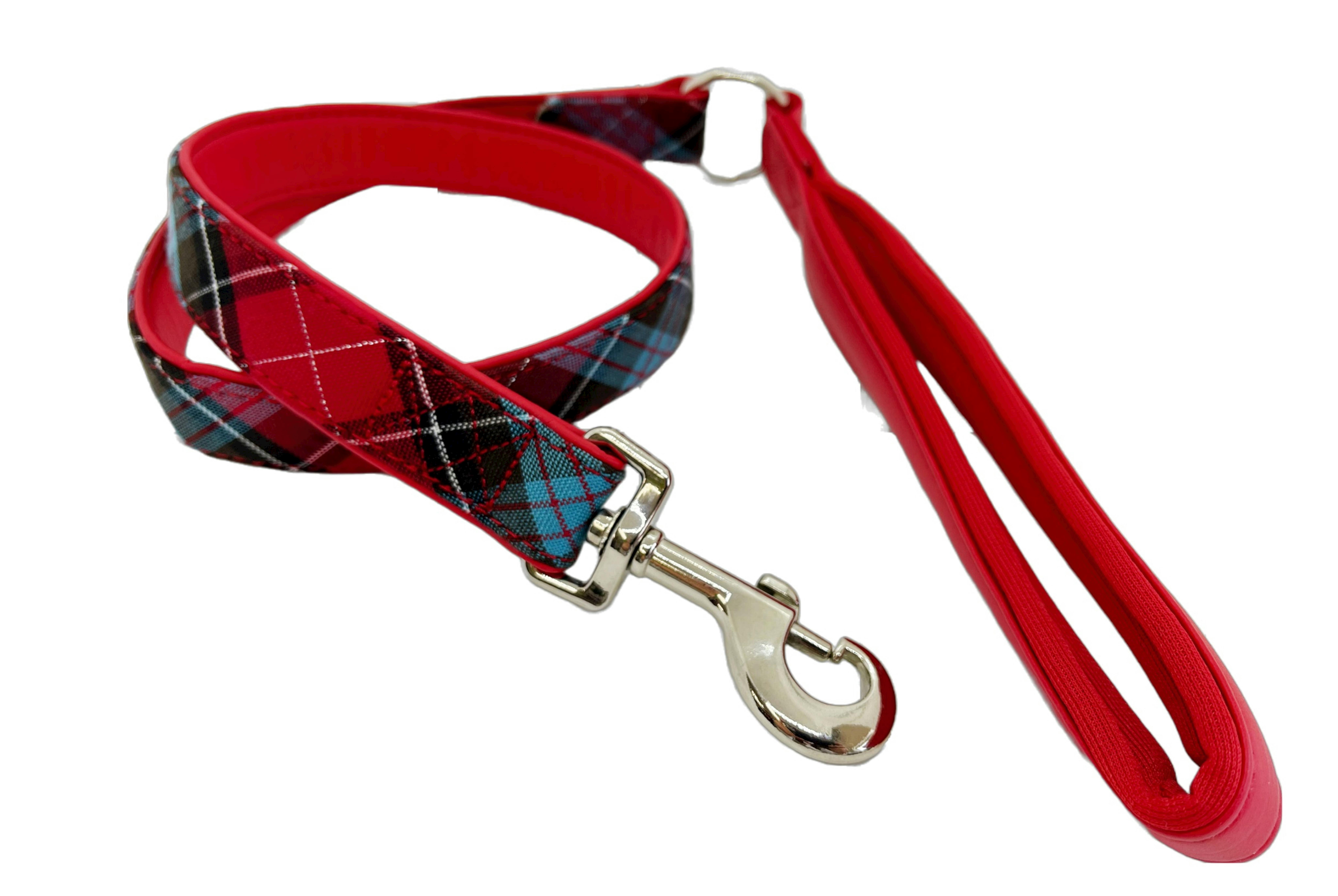 M3351RクッションLチェックL 引き紐(セット含む) 迷子防止 犬用 3342341001【別送品】