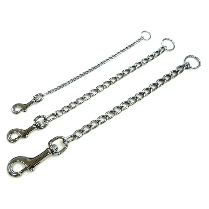 F2955甘噛み防止Jチェーン#4.0 引き紐(セット含む) 迷子防止 犬用 3343205001【別送品】