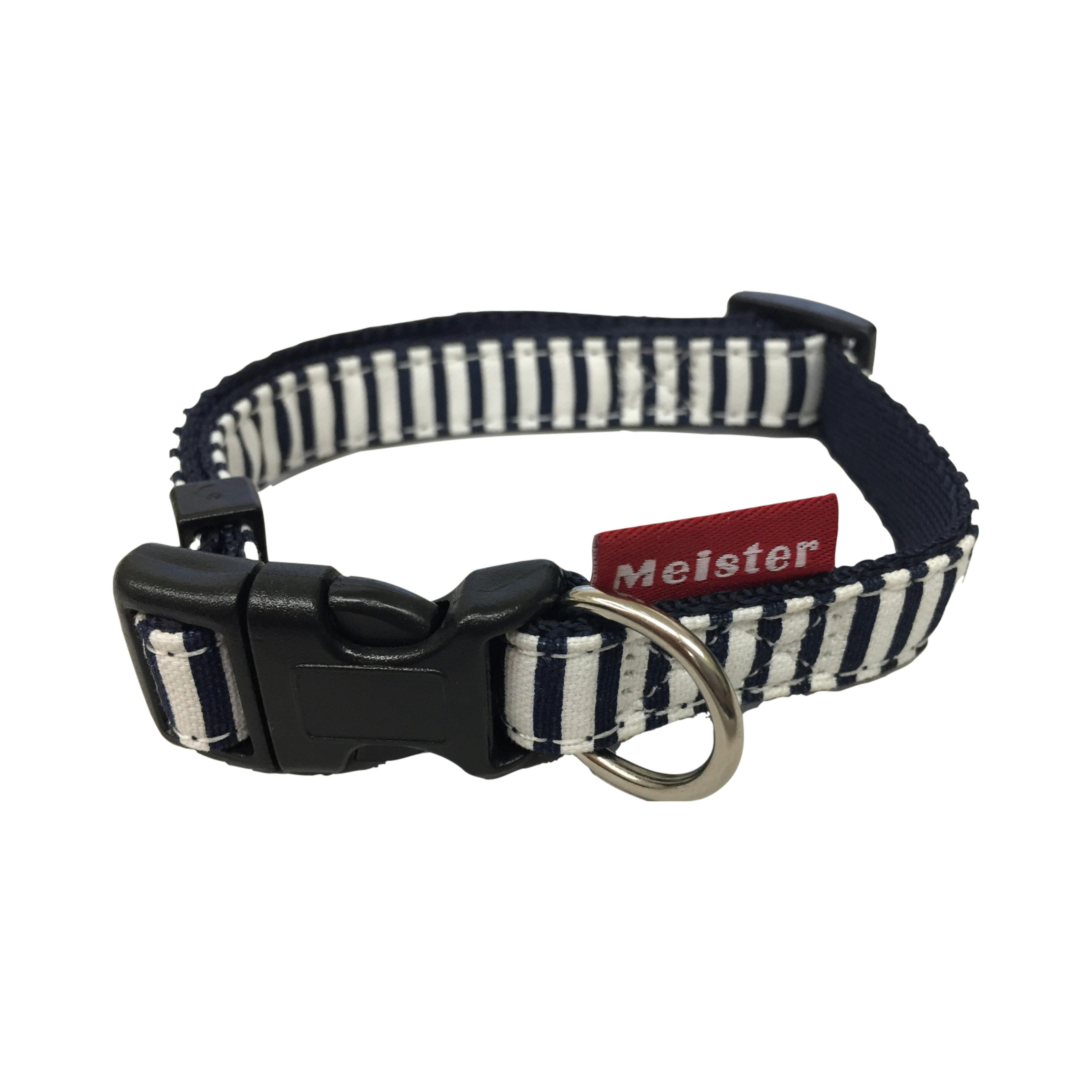 カワノ産業 M0344BマイスターカラーSSボーダー 3343518001 首輪(犬用) カワノ産業 M0344BマイスターカラーSSボーダー 3343518001 首輪(犬用)