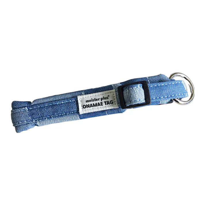 MP1145LBオナマエカラーMツギハギ 首輪 迷子防止 犬用 3344631001【別送品】