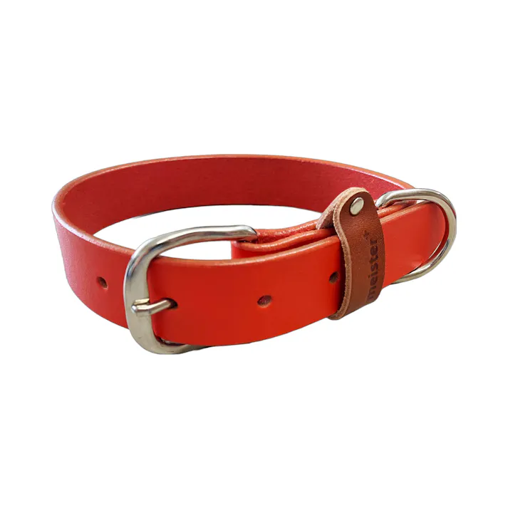 カワノ産業 マイスタープラスレザーカラー#30オレンジ 3345490001【別送品】