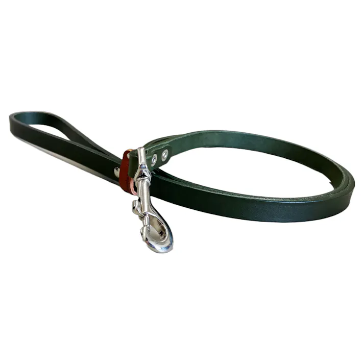 マイスタープラスレザーリード#15カーキ 引き紐(セット含む) 迷子防止 犬用 3345522001【別送品】