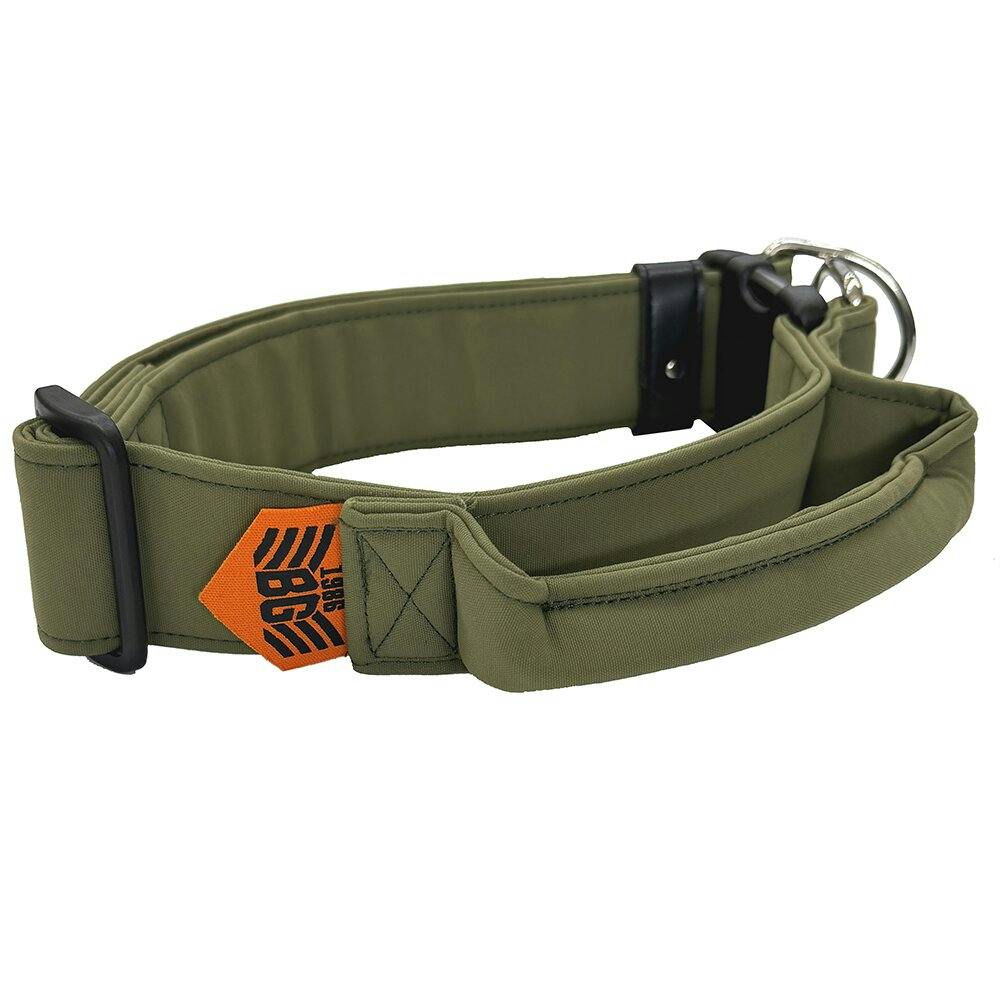 BIGGYハンドルワンタッチCカーキ3L 首輪 迷子防止 犬用 3345593001【別送品】