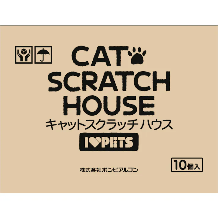ボンビアルコン キャットスクラッチハウス 4977082707072 1310424001【別送品】