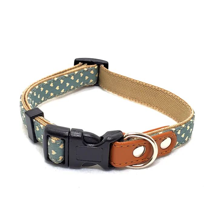 リードッグ プチハートカラーPHWC-M-GR 犬 用品 首輪 1711142001【別送品】