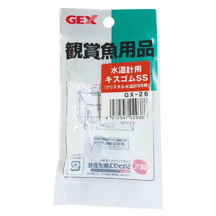 ジェックス 水温計用キスゴムSS 4972547029386 1742448001【別送品】