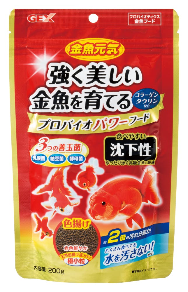 ジェックス 金魚元気プロバイオパワーフード沈下性200g 4972547034496 1743033001 金魚のえさ ジェックス 金魚元気プロバイオパワーフード沈下性200g 4972547034496 1743033001 金魚のえさ