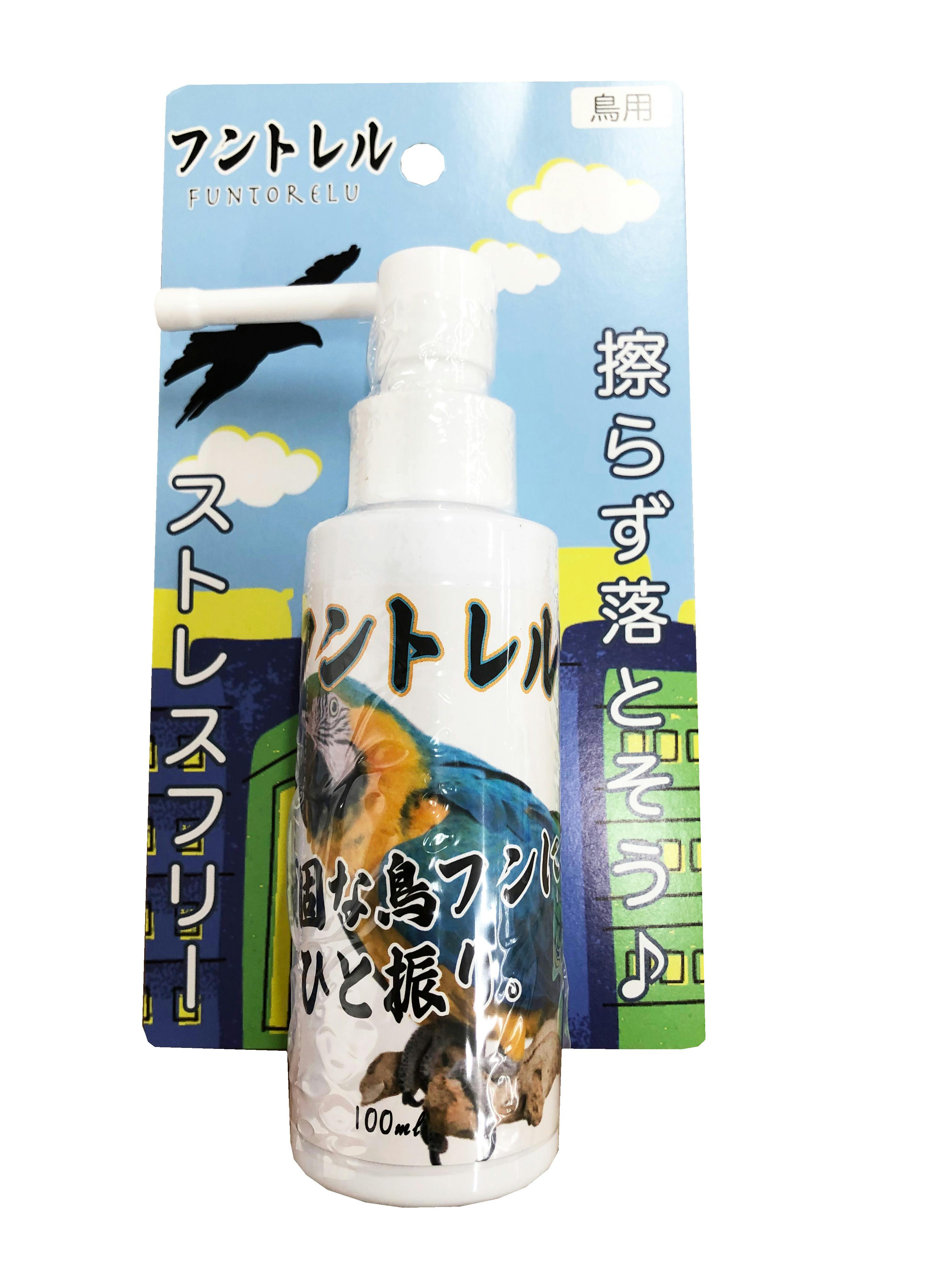 カモス フントレル愛玩鳥用激落ちスプレー100ml 4582252173481