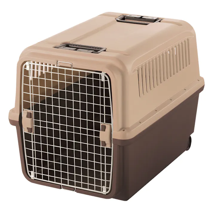 リッチェル キャンピングキャリーXLダークブラウン 4973655599266 2800880001【別送品】