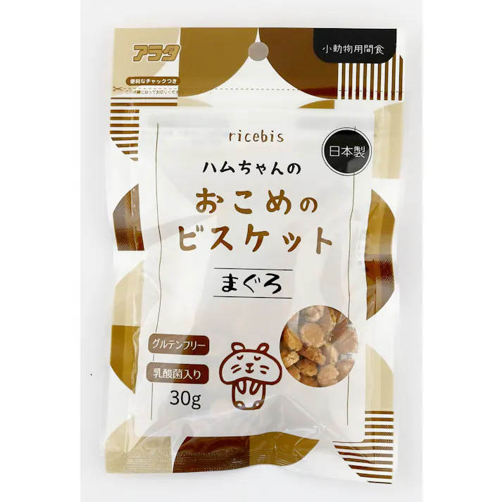 アラタ ハムちゃんお米ビスケットまぐろ30g 4532243040599 2830862001【別送品】