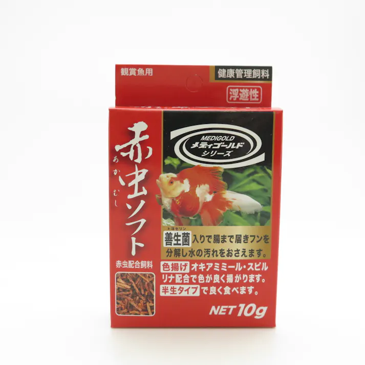 ニチドウ 赤虫ソフト10g 4975677036828 2951296001【別送品】