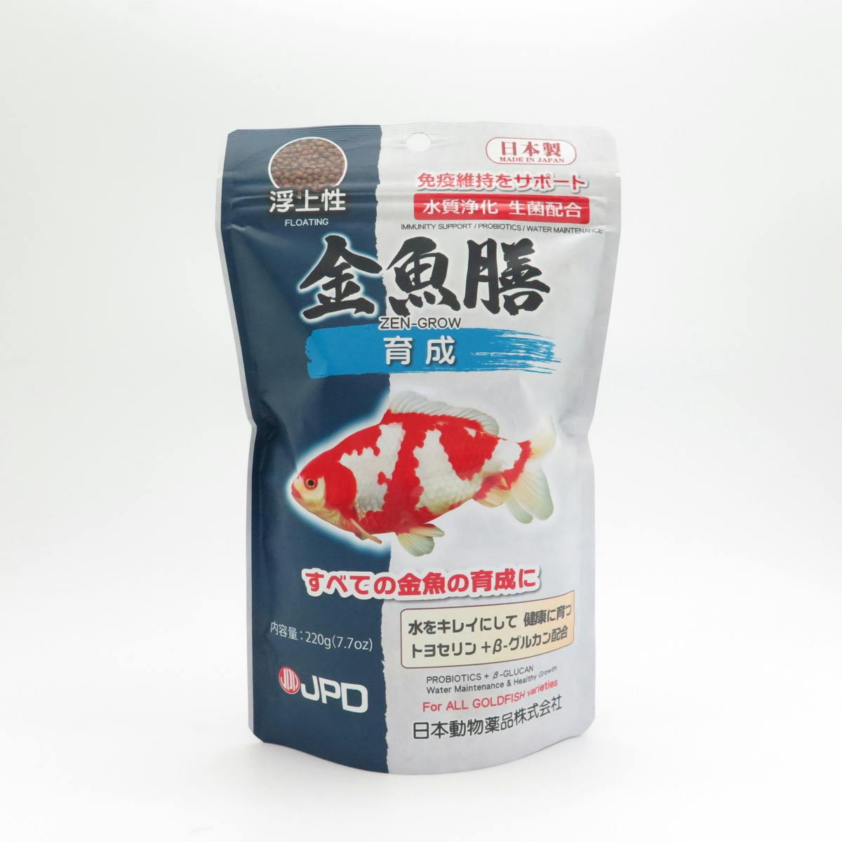 ニチドウ 金魚膳育成220g 4975677040535 2951527001 金魚のえさ ニチドウ 金魚膳育成220g 4975677040535 2951527001 金魚のえさ