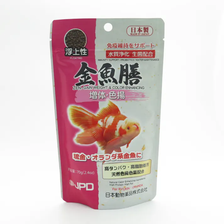 ニチドウ 金魚膳増体・色揚浮上性70g 4975677040566 2951530001【別送品】