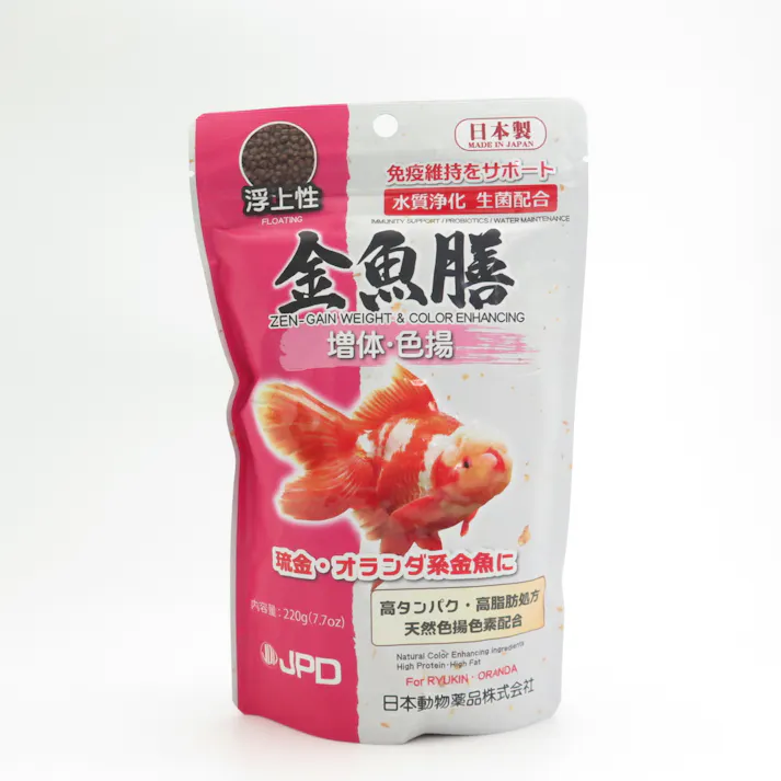 ニチドウ 金魚膳増体・色揚浮上性220g 4975677040573 2951531001【別送品】