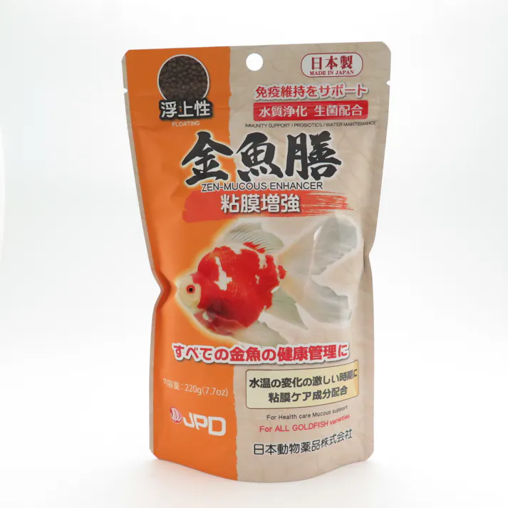 ニチドウ 金魚膳粘膜増強浮上性220g 4975677042218 2951664001【別送品】