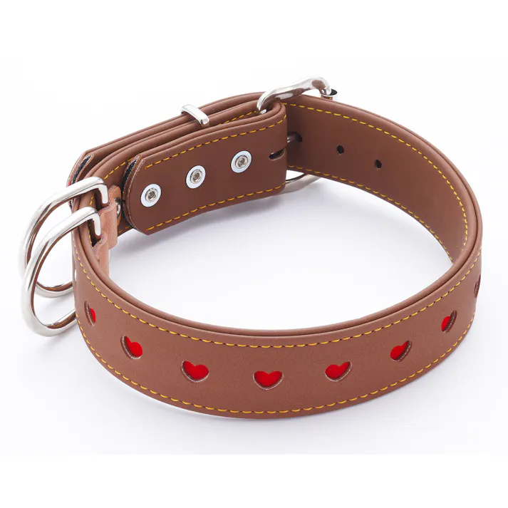 ペティオ BLハーティ平首輪ブラウン24mm 4903588568497 3413267001【別送品】