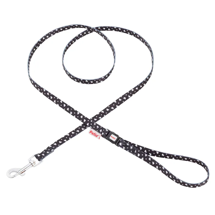 ペティオ ARFハートドットリードブラックXS・SS 4903588572463 3416126001【別送品】