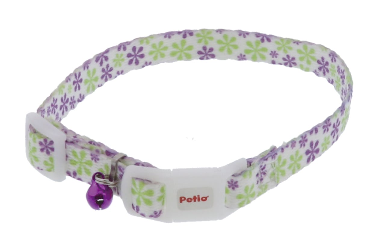ペティオ CAT COLLARフラワーカラーパープル 4903588573989 3416922001 首輪(猫用) ペティオ CAT COLLARフラワーカラーパープル 4903588573989 3416922001 首輪(猫用)