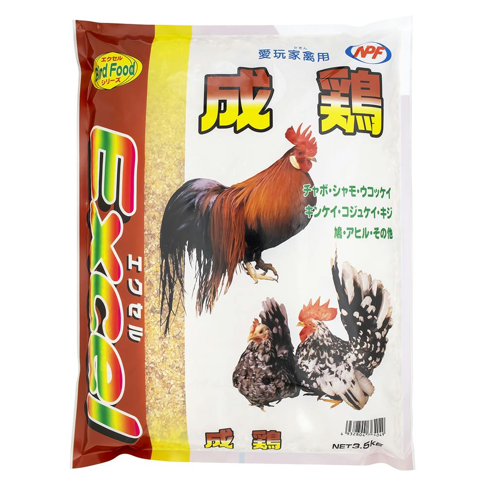 エクセル成鶏3.5kg 4932804364049 4101028001 バードフード エクセル成鶏3.5kg 4932804364049 4101028001 バードフード