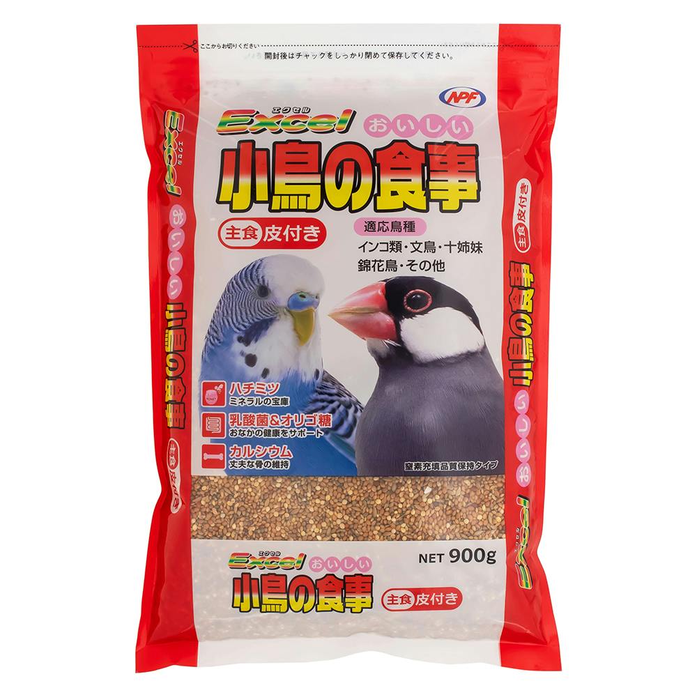エクセルおいしい小鳥の食事皮付き900g 4932804365640 4101145001 バードフード エクセルおいしい小鳥の食事皮付き900g 4932804365640 4101145001 バードフード