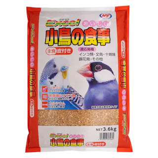 エクセルおいしい小鳥の食事皮付き3.6kg 小鳥 フード 洋鳥フード 4101147001【別送品】
